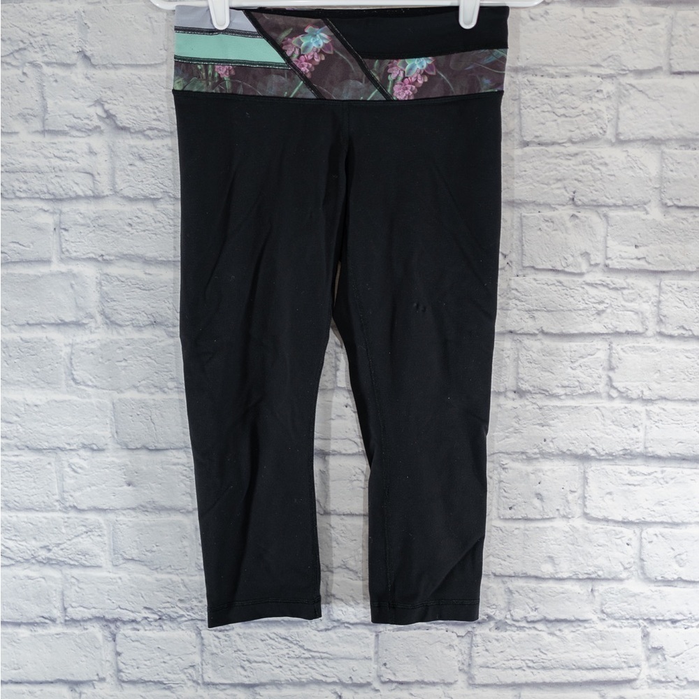 Lululemon wunder under cropped leggings
